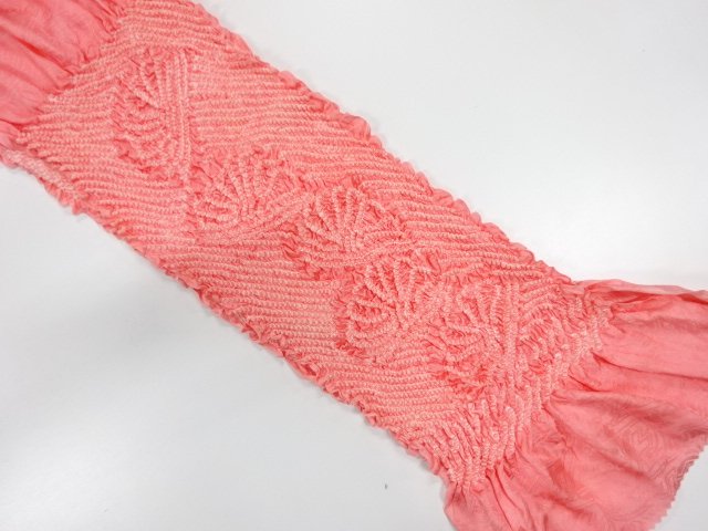 JAPANESE KIMONO / OBIAGE / SILK / SHIBORI